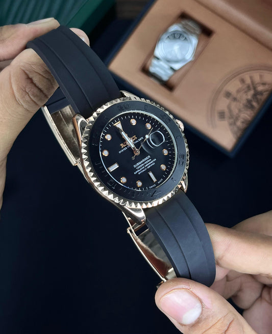RLX Submariner Semi Automatic Rose Gold