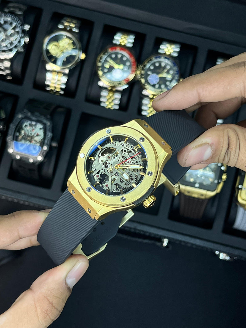 HB Skeleton Automatic 2nd Grade - Gold