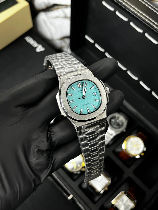 Patek Nautilus Automatic - Stainless Steel - 1st Grade - Tiffany Dial