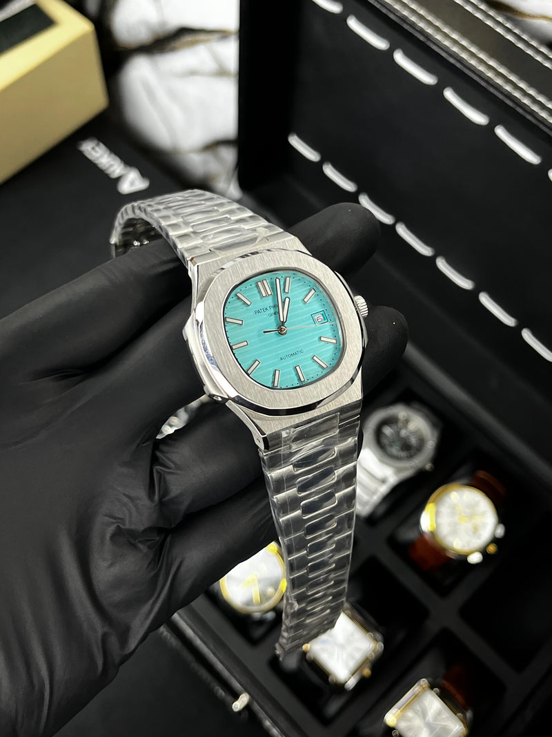 Patek Nautilus Automatic - Stainless Steel - 1st Grade - Tiffany Dial